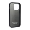 Audi Genuine Leather - Etui iPhone 14 Pro (Czarny) (AU-TPUPCIP14P-Q8/D1-BK)