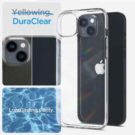 Spigen Crystal Pack - Zestaw etui + 2 x szkło do iPhone 15 Plus / iPhone 14 Plus (Przezroczysty) (ACS04922)