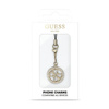 Guess Phone Strap 4G Rhinestone Charm - Zawieszka do telefonu (GUCPM4DRD)