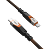 UAG SRGE - kabel USB-C - USB-C, USB 3.2 Gen2 240W/20Gbps, 75 cm (black/orange) (9B4415114097)