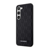 Karl Lagerfeld Saffiano Monogram Metal Logo - Etui Samsung Galaxy S23 (czarny) (KLHCS23SSAKLHPK)