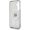 Karl Lagerfeld Button Karl Head Printed Logo MagSafe - Etui Samsung Galaxy S25 (czarny) (KLHMS25SHLSKIK)