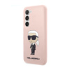 Karl Lagerfeld Silicone NFT Ikonik - Etui Samsung Galaxy S23+ (różowy) (KLHCS23MSNIKBCP)