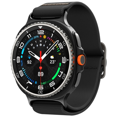 Spigen Fit Lite - Pasek do Samsung Galaxy Watch 8 / 8 Classic 40 / 44 / 46 mm (Black) (AMP10117)