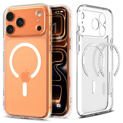 Spigen Ultra Hybrid Mag MagSafe - Etui do iPhone 17 Pro (Frost White) (ACS10350)