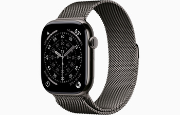 Apple Watch Series 11 GPS Cellular 46mm Koperta Tytan łupek/Bransoleta S/M (MFD34MP/A)