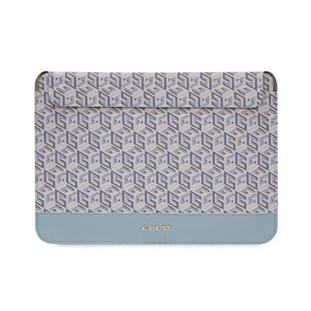 Guess GCube Stripes Sleeve - Etui na notebooka 14" (niebieski) (GUCS14HGCFSEB)