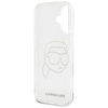 Karl Lagerfeld IML Rhinestones Karl Head - Etui do iPhone 16 (przezroczysty) (KLHCP16SHKHDCELT)