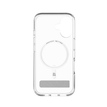 ZAGG Crystal Palace Snap Kickstand - obudowa ochronna z podstawką do iPhone 16 kompatybilna z MagSafe (clear) (702315046)