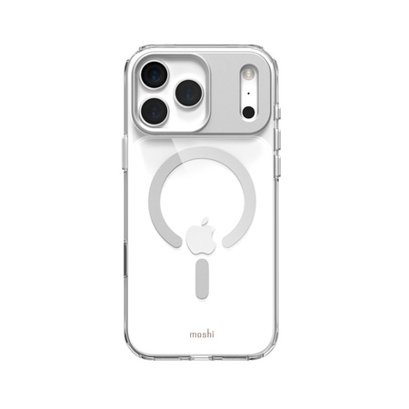 Moshi iGlaze MagSafe - Etui iPhone 17 Pro Max (Luna Silver) (99M2251024)