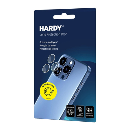 3mk HARDY Lens Protection Pro - Szkło na obiektyw aparatu iPhone Air (Silver) (3MK_5903108664486)