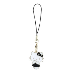 Hello Kitty Phone Strap Charm Kitty Cute - Zawieszka do telefonu (czarny) (HKCPMKK)