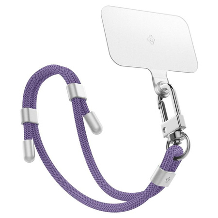 Spigen Universal Strap Set Crossbody & Wrist - Pasek do telefonu na ramię + na nadgarstek (Deep Purple) (AFA08363)