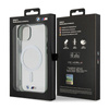 BMW Silver Ring MagSafe - Etui iPhone 14 Plus (Przezroczysty) (BMHMP14MHCRS)