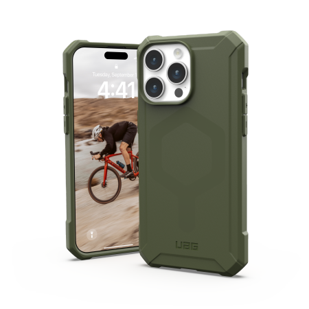 UAG Essential Armor Magsafe - obudowa ochronna do iPhone 15 Pro Max kompatybilna z MagSafe (olive) (114296117272)