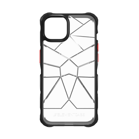 Element Case Special Ops X5 - Pancerne etui iPhone 14 (Mil-Spec Drop Protection) (Clear/Black) (EMT-322-262FQ-02)