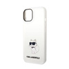 Karl Lagerfeld Silicone NFT Choupette - Etui iPhone 14 Plus (biały) (KLHCP14MSNCHBCH)