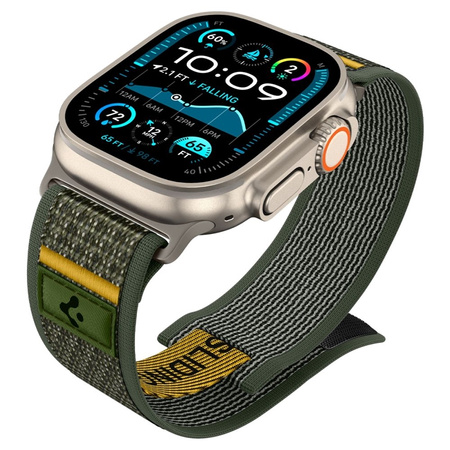 Spigen Athlex Air - Pasek do Apple Watch 44/45/46/49 mm (Active Green) (AMP09035)