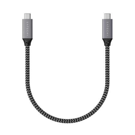 Satechi Kabel USB4-C - USB-C 25 cm 100W 40Gbps - gwiezdna szarość (ST-U4C25M)