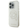 Karl Lagerfeld IML Rhinestones Karl Head - Etui do iPhone 16 Pro Max (przezroczysty) (KLHCP16XHKHDCELT)