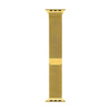 Crong Milano Steel - Pasek ze stali nierdzewnej do Apple Watch 38/40/41/42 mm (złoty) (CRG-40MST-GLD)