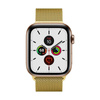 Crong Milano Steel - Pasek ze stali nierdzewnej do Apple Watch 44/45/46/49 mm (złoty) (CRG-44MST-GLD)