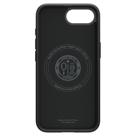 Spigen Liquid Air Mag MagSafe - Etui do iPhone 16e (Matte Black) (ACS09151)