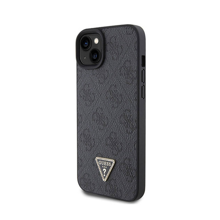Guess Crossbody 4G Metal Logo - Etui iPhone 15 Plus (czarny) (GUHCP15MP4TDSCPK)