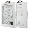 Karl Lagerfeld IML Crossbody Monogram Karl & Choupette Head MagSafe - Etui iPhone 16 Pro Max (przezroczysty) (KLHMP16XHCKCKLCT)