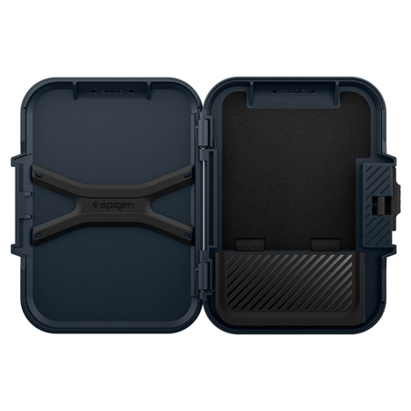 Spigen Lock Fit MagSafe - Portfel magnetyczny (Metal Slate) (AFA08526)