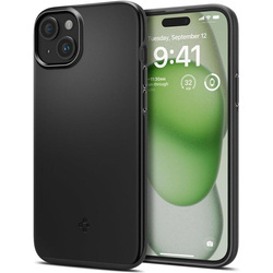 Spigen Thin Fit - Etui do iPhone 15 Plus (Czarny) (ACS06639)