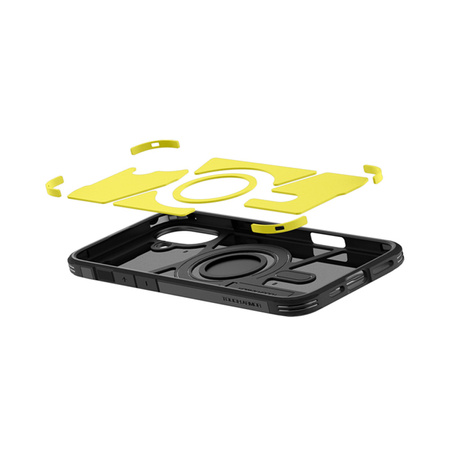 Spigen Tough Armor Mag MagSafe - Etui do iPhone 16 (Czarny) (ACS08216)