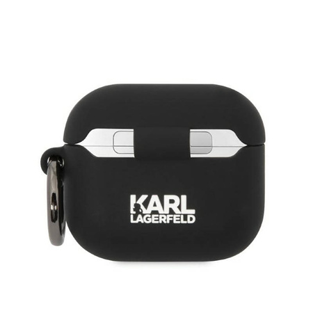 Karl Lagerfeld Silicone NFT Choupette Head 3D - Etui AirPods 3 (czarny) (KLA3RUNCHK)