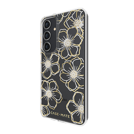 Case-Mate Floral Gems - Etui Samsung Galaxy S24+ (Gold) (CM053434)