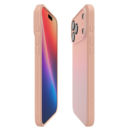 Spigen Liquid Air - Etui do iPhone 17 Pro Max (Rose Titanium) (ACS10269)