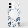 Kate Spade New York Protective Gems MagSafe - Etui iPhone 16 (Flowerbed Blue) (KS054338)