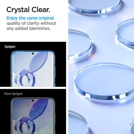 Spigen Glas.TR EZ Fit 2-Pack - Szkło hartowane 2 szt. do Samsung Galaxy S23 (AGL05958)