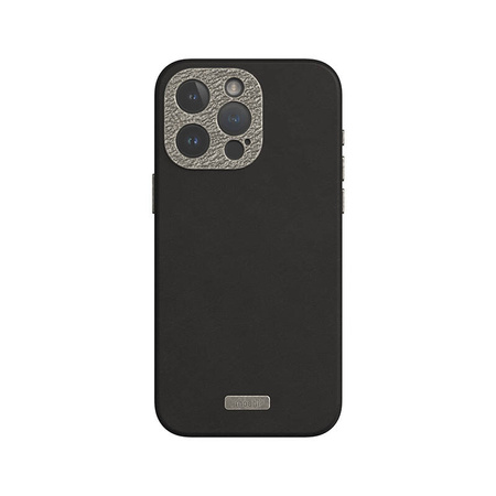 Moshi Napa MagSafe - Skórzane etui iPhone 15 Pro (Midnight Black) (99MO231103)