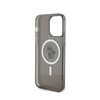 Karl Lagerfeld Karl & Choupette Glitter Magsafe - Etui iPhone 15 Pro Max (czarny) (KLHMP15XHGKCNOK)