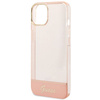 Guess Translucent - Etui iPhone 14 Plus (różowy) (GUHCP14MHGCOP)