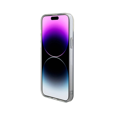 Guess IML Iridescent MagSafe - Etui iPhone 15 Plus (kolorowy) (GUHMP15MHITSK)
