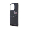 Hello Kitty IML Kitty Face - Etui iPhone 14 Pro Max (czarny) (HKHCP14XHKHLK)