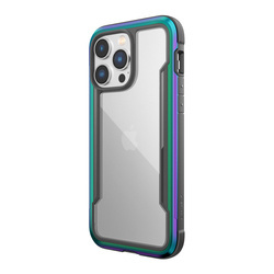 X-Doria Raptic Shield - Etui aluminiowe iPhone 14 Pro Max (Drop-Tested 3m) (Iridescent) (494106)