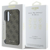 Guess 4G Charms Collection - Etui do Samsung Galaxy A36 5G (brązowy) (GUHCSA36GF4GBR)