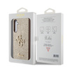 Guess Glitter Script Big 4G - Etui Samsung Galaxy S23 FE (złoty) (GUHCS23FEHG4SGD)