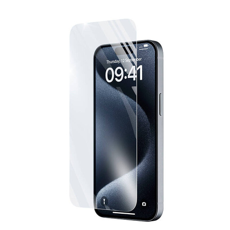 Cellularline Impact Glass - Hartowane szkło ochronne iPhone 15 / iPhone 15 Pro (TEMPGLASSIPH15)