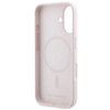 Karl Lagerfeld Silicone Karl & Choupette Ring MagSafe - Etui iPhone 16 Plus (różowy) (KLHMP16MSCMKCRHP)