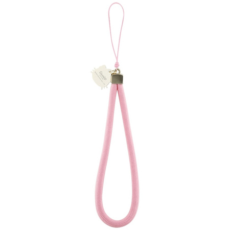 Hello Kitty Nylon Cord Kitty Head - Zawieszka do telefonu (różowy) (HKSTNYCP)