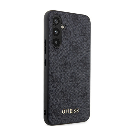 Guess 4G Metal Gold Logo - Etui Samsung Galaxy S23 FE (szary) (GUHCS23FEG4GFGR)