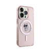 Karl Lagerfeld IML Choupette MagSafe - Etui iPhone 14 Pro (różowy) (KLHMP14LHFCCNOP)